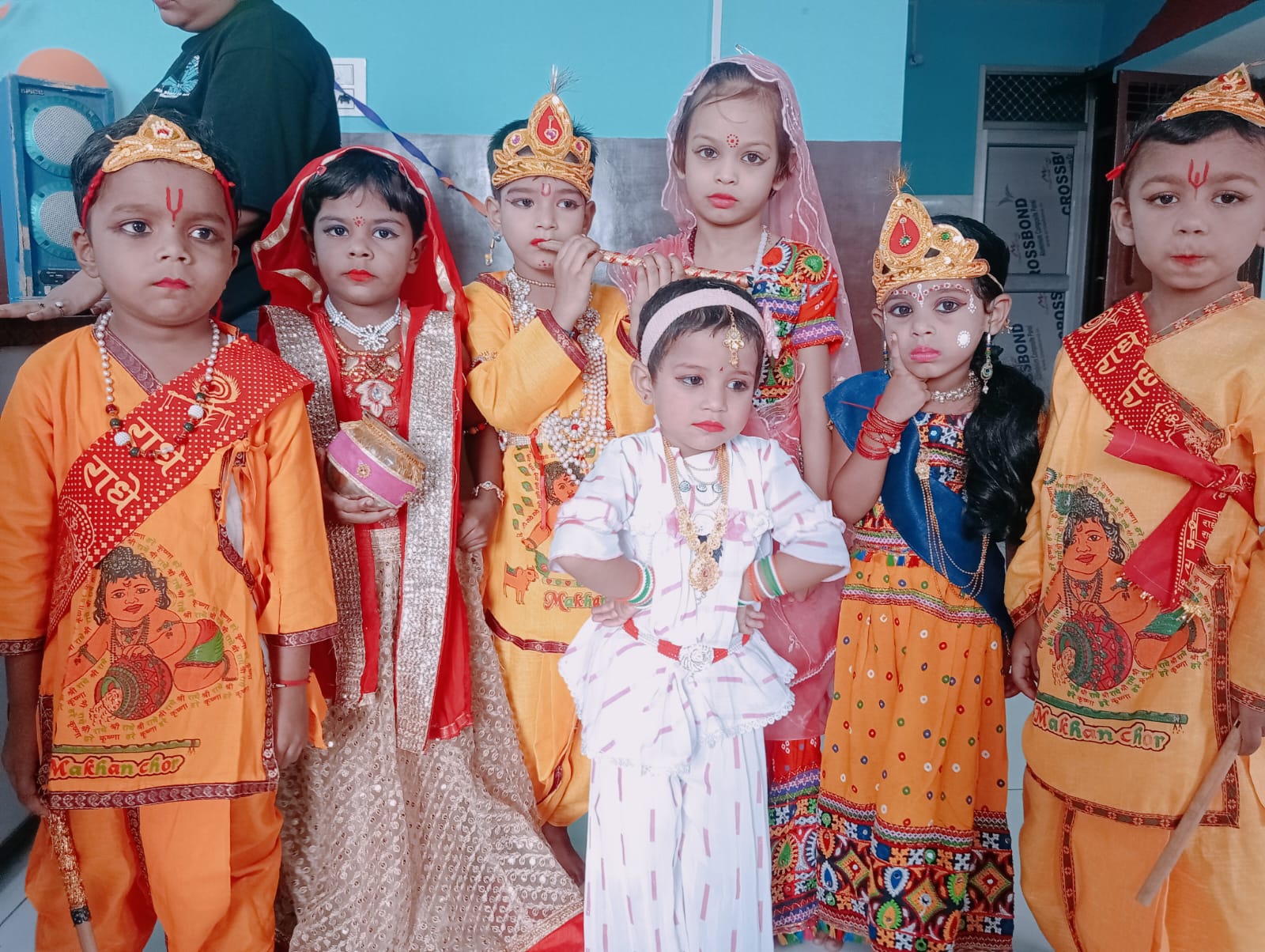 भास्कर पब्लिक स्कूल में श्रीकृष्ण जन्माष्टमी की रंगारंग झलक